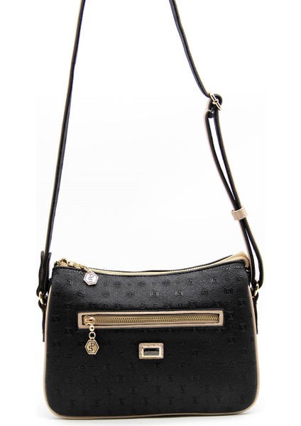 Kadın Çapraz Çanta Nut - S.nut SP818 Silver & Polo