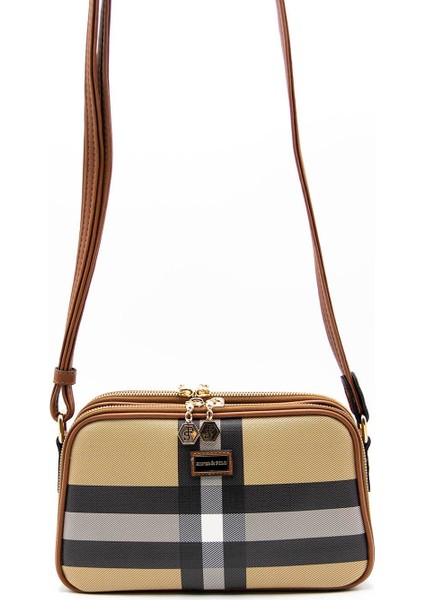 Silver & Polo Bej - Taba SP899 Kadın Çapraz Çanta fiyatları