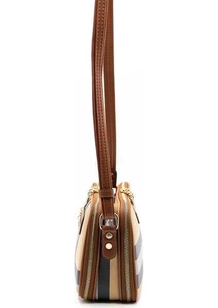 Silver & Polo Bej - Taba SP899 Kadın Çapraz Çanta fırsatları