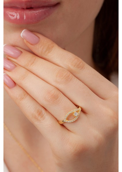 Modern Kadın Gümüş Yüzük