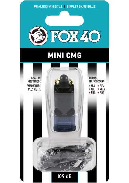 Fox 40 Mini Cmg Official Düdük Siyah - Ipli 9401-0008