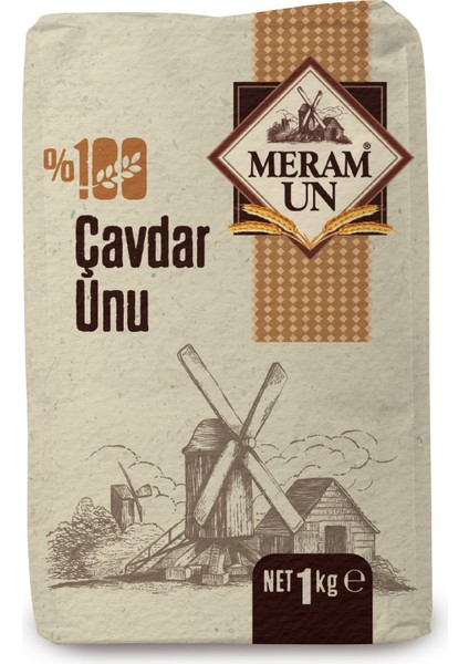 Meram %100 Çavdar Unu 1 kg