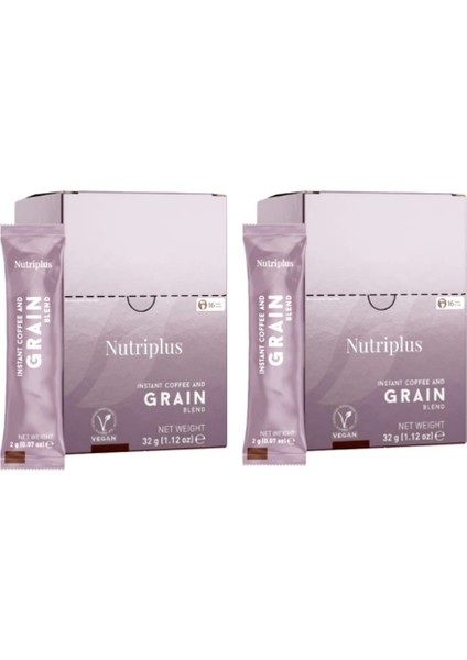 Nutriplus Nutricoffee Tahıllı Kahve - 2 Paket