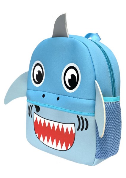 Mdsj Happy Shark Bebek Seyahat Okul Çantası (Yurt Dışından)