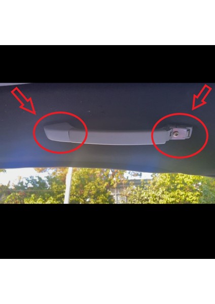 Bmw E46 Tavan Tutma Kapağı Gri
