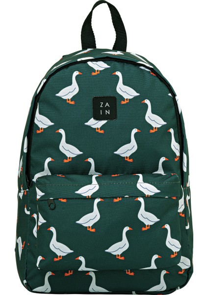 / Unisex Sırt Çantası Koyu Yeşil