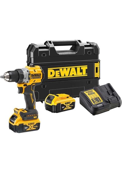 DCD805 ( 90NM ) Darbeli Şarjlı Vidalama+2 x 5 Ah Akü + 1 x Dolum Cihazı