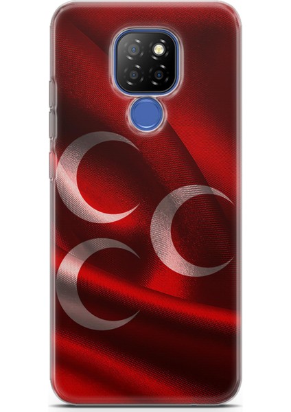 General Mobile Gm 20 Uyumlu Kılıf Hd Baskılı Kılıf - Üç Hilal