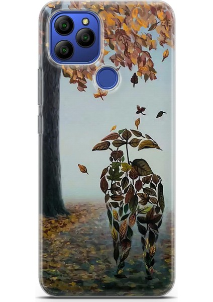 General Mobile Gm 21 Uyumlu Kılıf Hd Baskılı Kılıf - Sonsuz Aşk