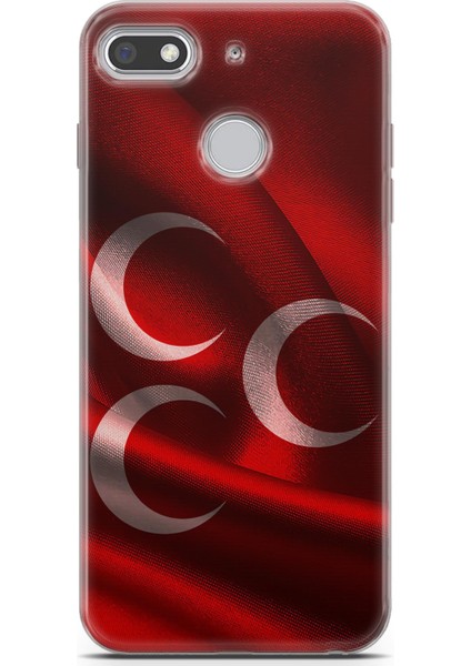 General Mobile Gm 8 Go Uyumlu Kılıf Hd Baskılı Kılıf - Üç Hilal
