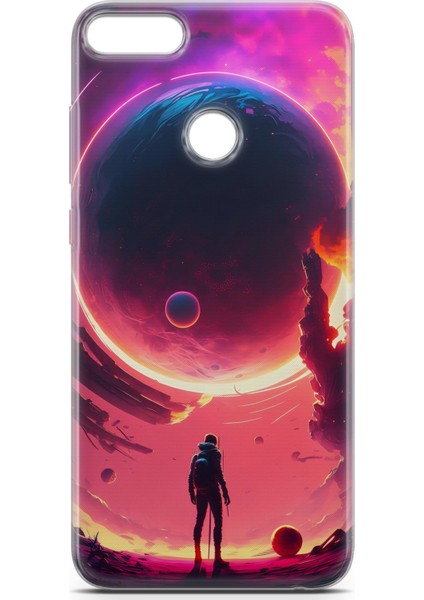 Huawei Honor 9 Lite Uyumlu Kılıf Hd Baskılı Kılıf - Mars Life fiyatları