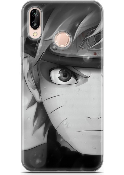 Huawei P20 Lite Uyumlu Kılıf Hd Baskılı Kılıf - Anime