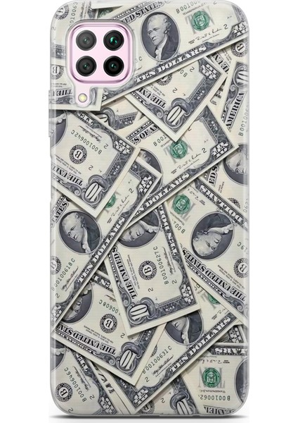Huawei P40 Lite Uyumlu Kılıf Hd Baskılı Kılıf - Dolar Kazan