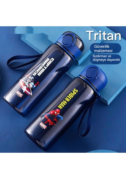 650 ml Çocuk Su Bardağı Yaz Sporları Taşınabilir Büyük Kapasiteli Doğrudan Içme Bardağı (Yurt Dışından) fiyatları
