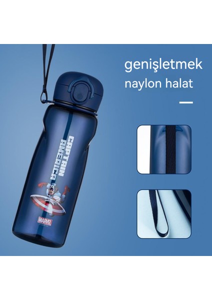 650 ml Çocuk Su Bardağı Yaz Sporları Taşınabilir Büyük Kapasiteli Doğrudan Içme Bardağı (Yurt Dışından) modelleri