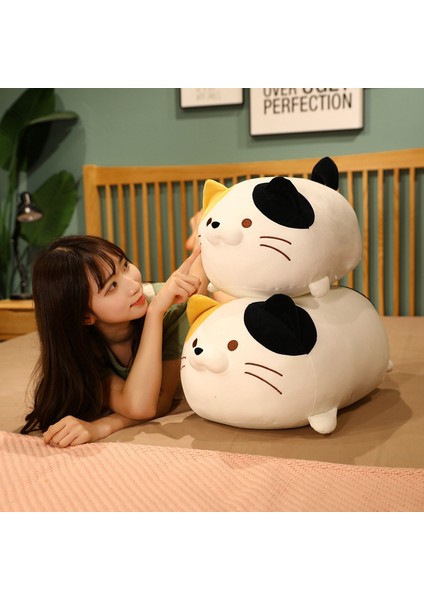 35CM Sevimli Tombul Kedi Peluş Oyuncak (Yurt Dışından)