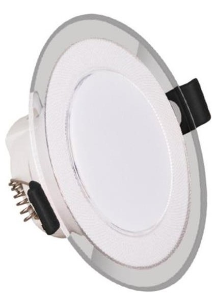 7 Watt Dekoratif Camlı 3 Renk Panel