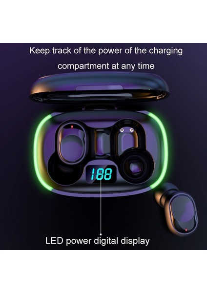Xp Y70 Tws5.1 Bluetooth Kulaklık - Siyah (Yurt Dışından)