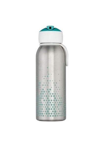 Insulated Bottle Flip Up Campus Açılır Kapanır Termos Su Şişesi 350 ml - Turquoise