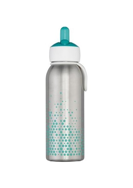 Insulated Bottle Flip Up Campus Açılır Kapanır Termos Su Şişesi 350 ml - Turquoise
