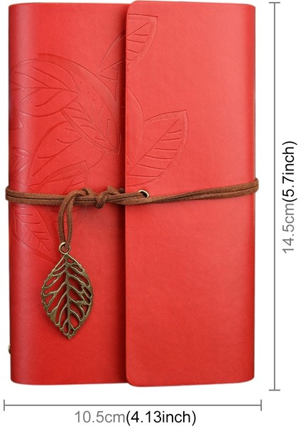 Planlayıcı Gündem Zamanlayıcı Defter - Kırmızı (Yurt Dışından)
