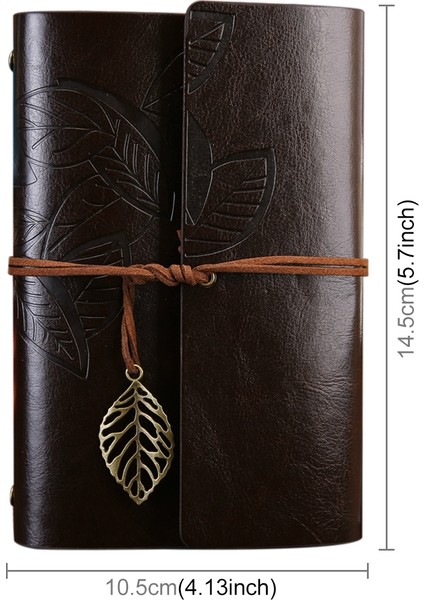 Planlayıcı Gündem Zamanlayıcı Defter - Kahverengi (Yurt Dışından)