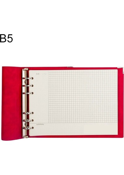 Planlayıcı Gündem Zamanlayıcı Defter - Kırmızı (Yurt Dışından)