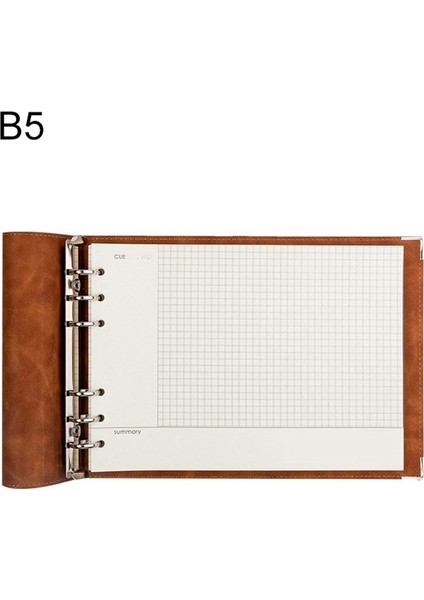 Planlayıcı Gündem Zamanlayıcı Defter - Kahverengi (Yurt Dışından)