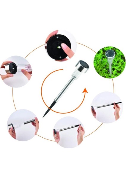 3W Solar Camlı Çim Armatürü fiyatları