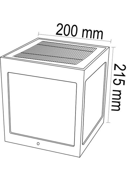 60W Solar Dekoratif Set Üstü Armatür modelleri