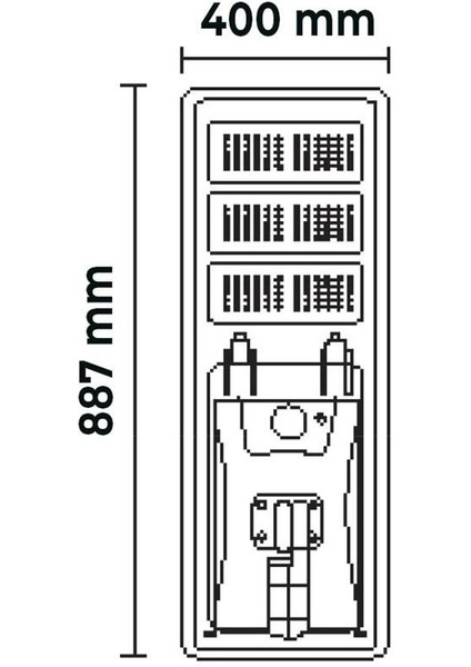 300W Solar Sokak Armatürü
