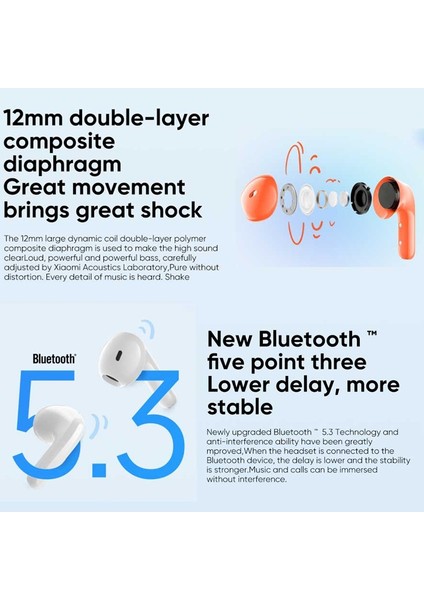 Redmi Buds 4 Tws Bluetooth Kulaklık - Siyah (Yurt Dışından) modelleri
