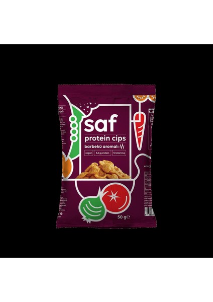 Barbekü Aromalı Protein Cips 50 gr