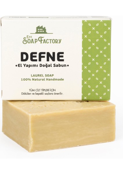 Klasik Seri El Yapımı Defne Sabunu 110 g x 3 Adet (Toplam 330 g) - Vegan - Lüks - Bütün Cilt Tipleri İçin - Geleneksel Kaynatma Yöntemi