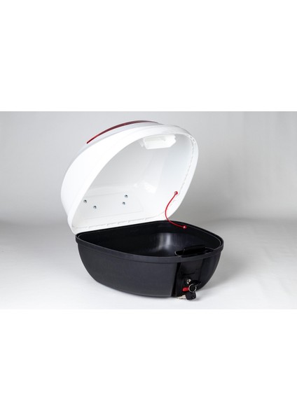 Motosiklet Arka Çanta 32LT Beyaz Topcase fiyatları