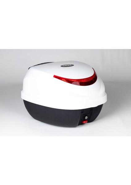 Motosiklet Arka Çanta 32LT Beyaz Topcase modelleri