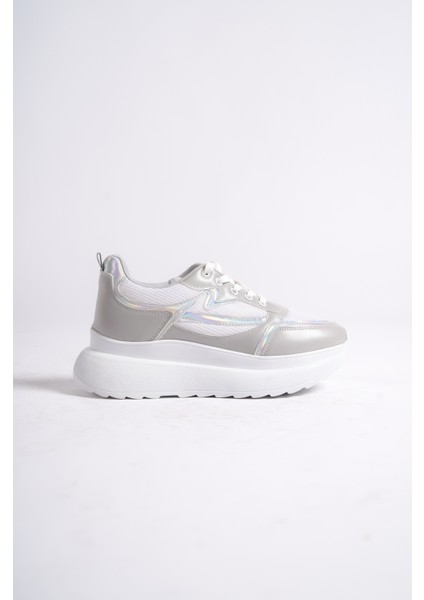 315-GR Gri Kadın Spor Ayakkabı & Sneaker