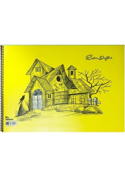 Tokaç Resim Defteri 34X48 My Lesson Pp Kapak Spiralli 25 Yp.