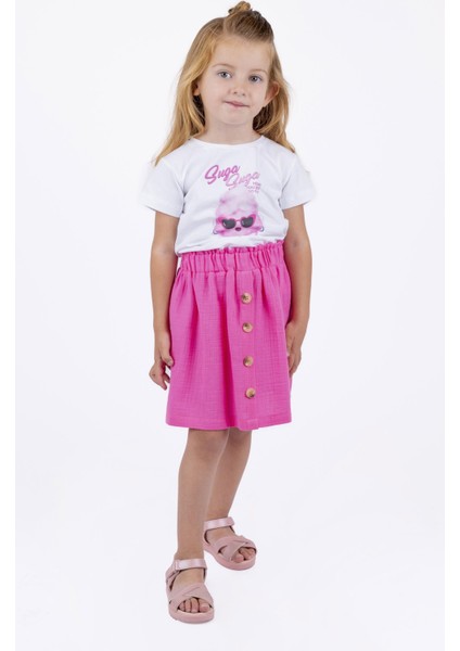 Kız Çocuk Baskılı Bluz BB23YK12092