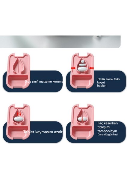 Ev Kullanımı Için Taşınabilir Dilimlenebilir Ilaç Kutusu (Yurt Dışından)