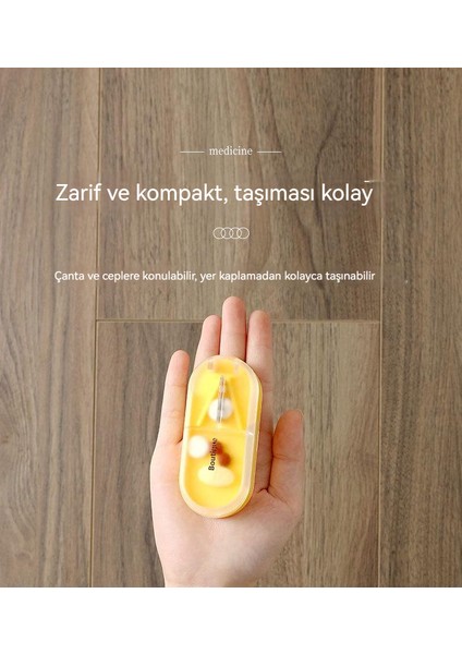 Ev Tipi Taşınabilir Hap Kutusu (Yurt Dışından)