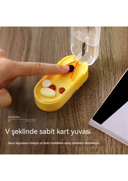 Ev Tipi Taşınabilir Hap Kutusu (Yurt Dışından)