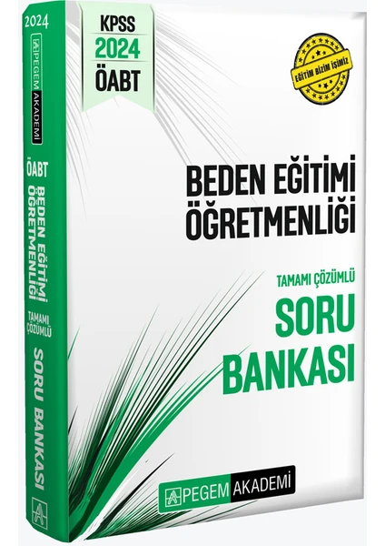 Pegem Akademi Yayıncılık 2024 KPSS ÖABT Beden Eğitimi Soru Bankası