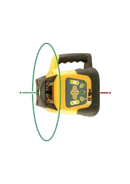 FRE203 Açık ve Kapalı Alan YEŞİL Rotasyon Lazeri-Dış ve İç Mekan Döner Lazer Nivo SETİ