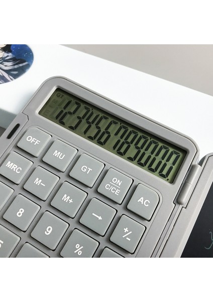 Şarj Edilebilir Hesap Makinesi - Gri (Yurt Dışından) indirimleri