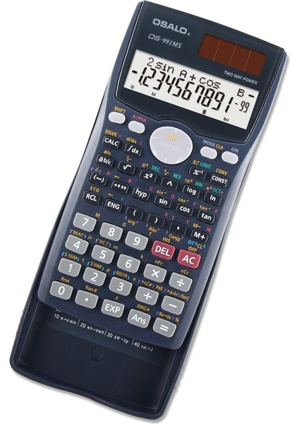 OS-991MS 10+2 Basamaklı Hesap Makinesi - Çok Renkli (Yurt Dışından)