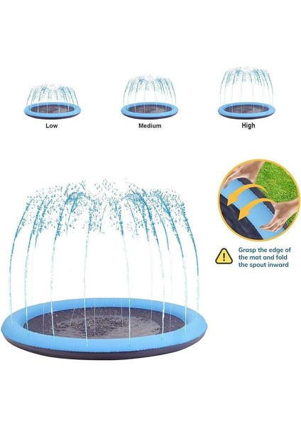 Pvc Sprinkler Su Eğlencesi Mat 100CM - Çok Renkli (Yurt Dışından) fırsatları