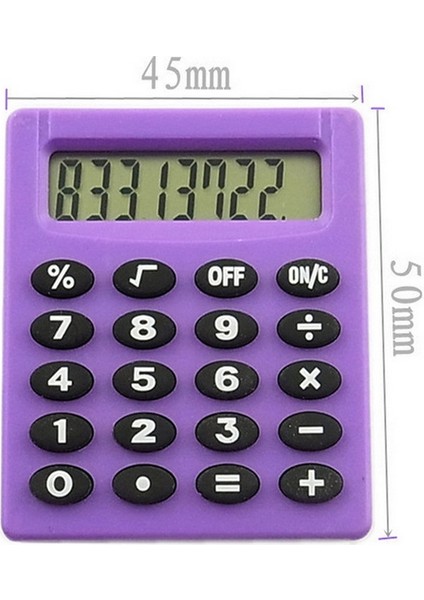 Cep Mini Hesap Makinesi - Çok Renkli (Yurt Dışından) indirimleri
