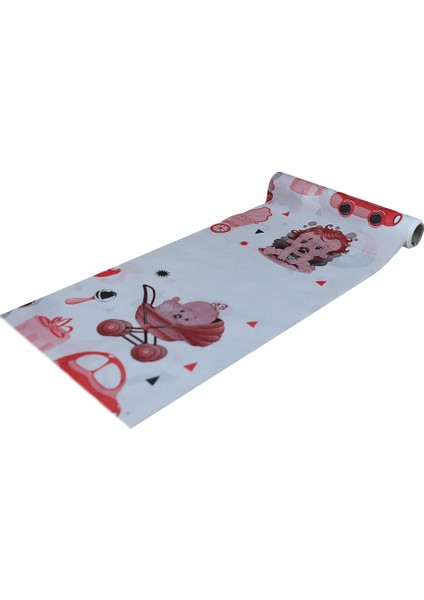 Tek Kullanımlık Alt Değiştirme Örtüsü Baskılı - 50X65CM - 7 Rulo