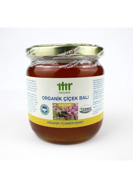 Organik Çiçek Balı 500 gr